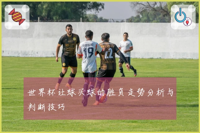 世界杯让球买球的胜负走势分析与判断技巧