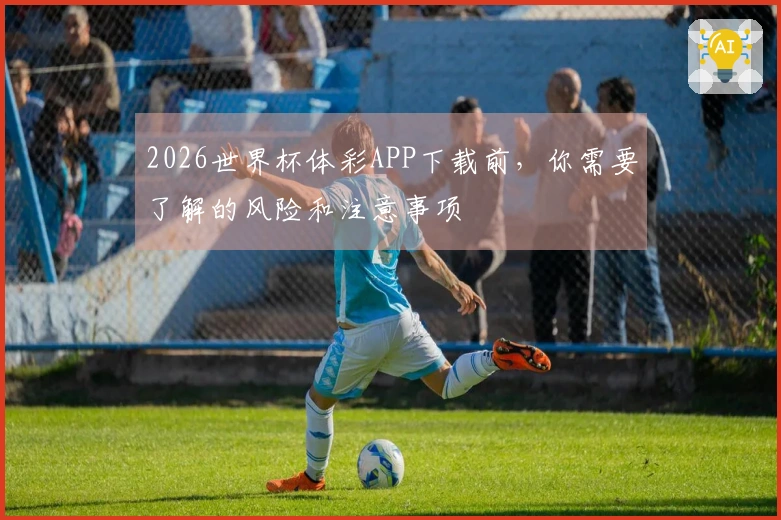 2026世界杯体彩APP下载前，你需要了解的风险和注意事项